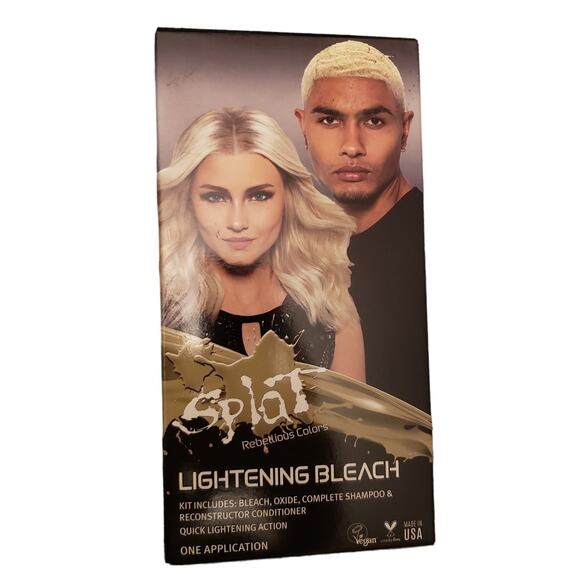 New NIB Splat Rebellious Colors Lightening Bleach Hair Bleach - Picture 1 of 5